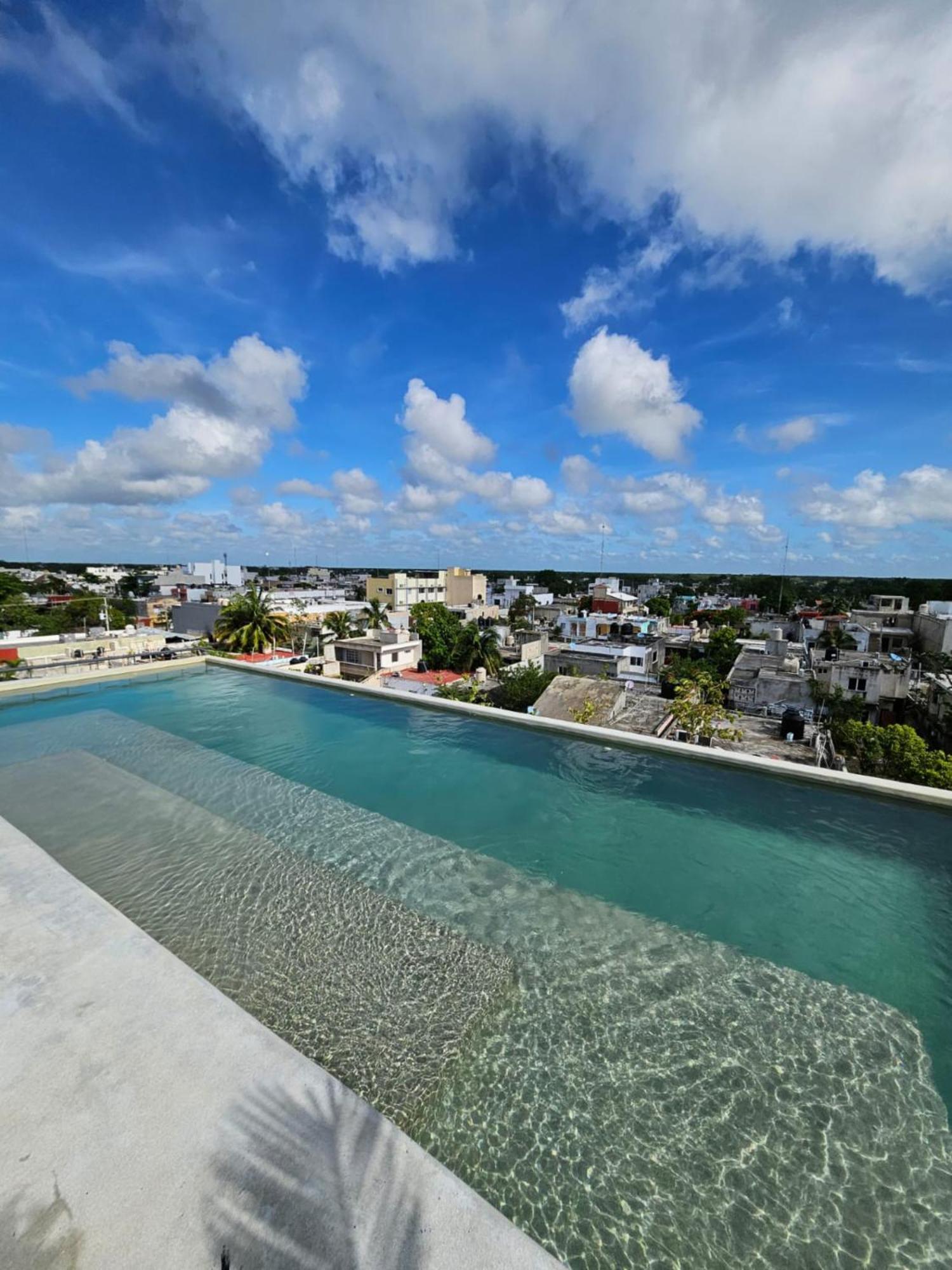 Cute And Cozy With Rooftop Pool Appartement Tulum